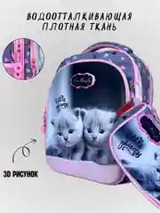 Конфетный рюкзак ортопедический для начальных классов, ранец школьный для девочек, детский портфель