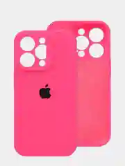 Фуксия чехол iPhone, Айфон 11, 13, 14, 15, 16 Про Макс, Pro Max, силиконовый