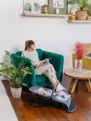 Серый шезлонг детский Amarobaby, Baby time