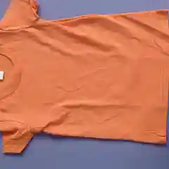 Оранжевый футболка детская