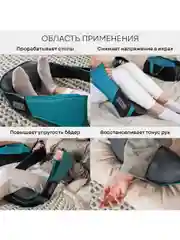 Массажер для шеи и плеч PLANTA MSH-600, роликовый Шиацу массажер для тела с подогревом