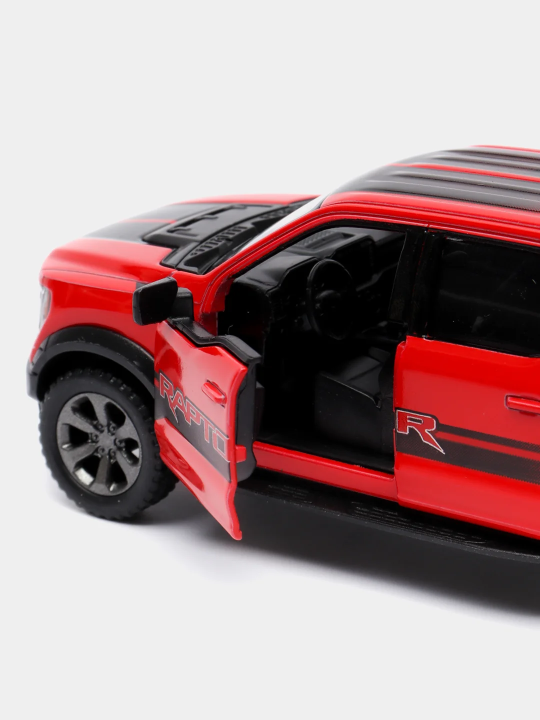 Красный 2022 Ford F-150 Raptor Livery Edition 1:46 KT5436DF