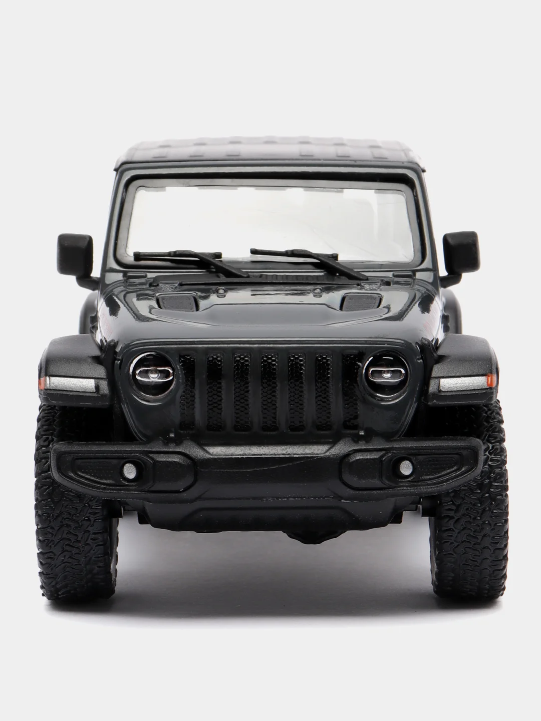 Серый 2018 Jeep Wrangler Rubicon 4x4 with Top 1:34 KT5412DK