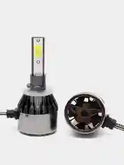 Светодиодные лампы Led C9 H1, H3, H4, H7, H11, H27, HB3, HB4, 36-50w, 12V, комплект 2 шт