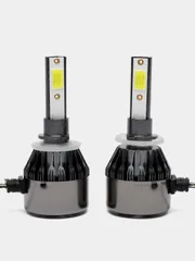 Светодиодные лампы Led C9 H1, H3, H4, H7, H11, H27, HB3, HB4, 36-50w, 12V, комплект 2 шт