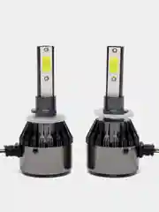 Светодиодные лампы Led C9 H1, H3, H4, H7, H11, H27, HB3, HB4, 36-50w, 12V, комплект 2 шт