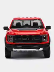 Красный машинка металлическая Kinsmart 1:46 2022 Ford F-150 Raptor Livery Edition KT5436D