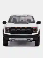 Белый машинка металлическая Kinsmart 1:46 2022 Ford F-150 Raptor Livery Edition KT5436D