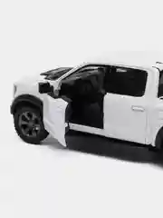 Белый машинка металлическая Kinsmart 1:46 2022 Ford F-150 Raptor Livery Edition KT5436D
