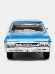 Синий машина металлическая Kinsmart Chevrolet Impala 1967. 1:43 KT5418D