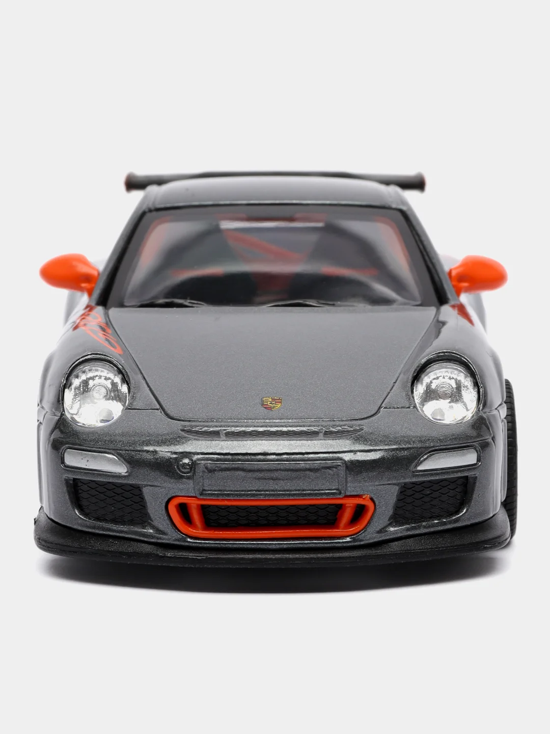 Серый 2010 Porsche 911 GST RS KINSMART KT5352D