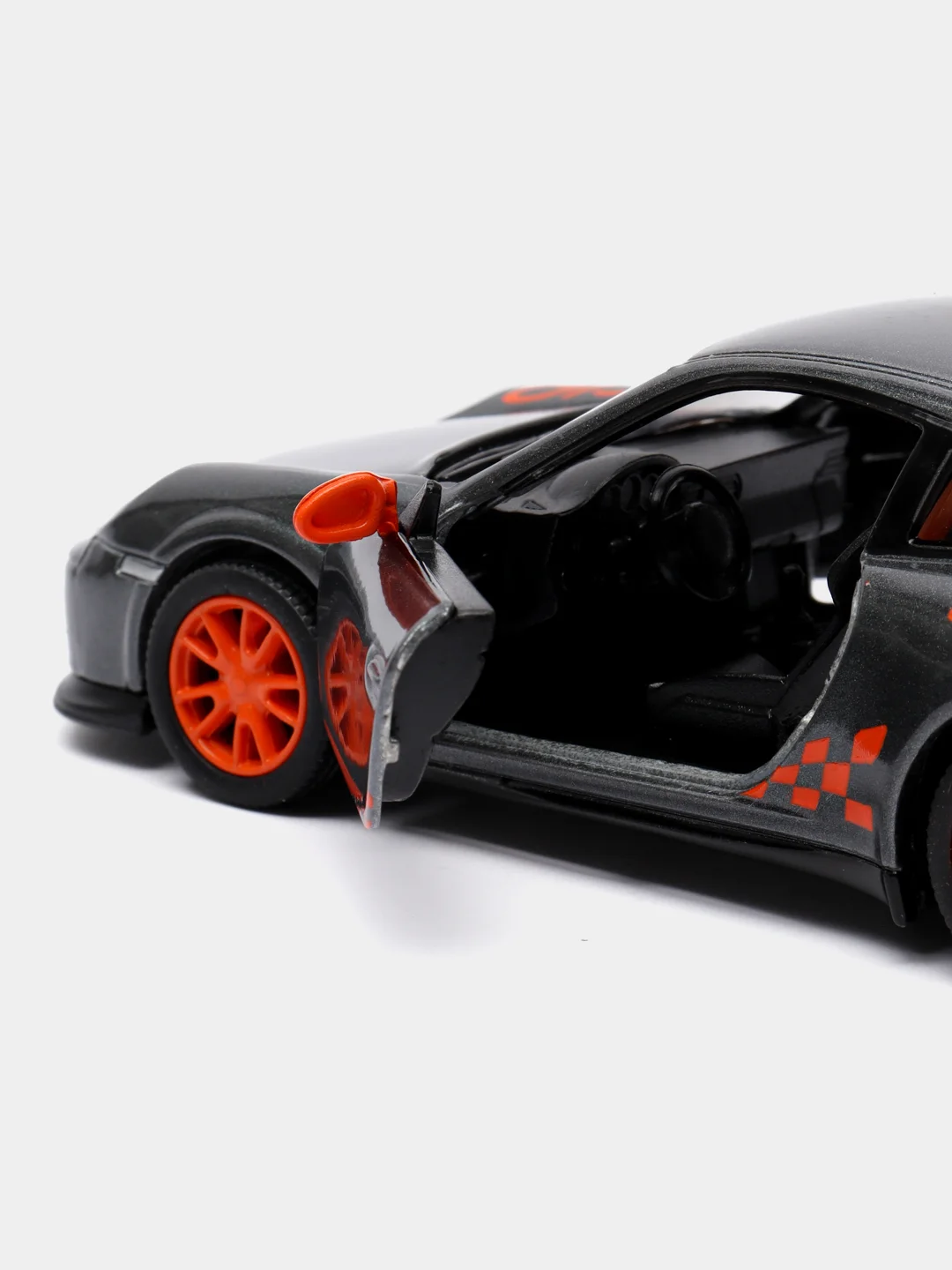 Серый 2010 Porsche 911 GST RS KINSMART KT5352D