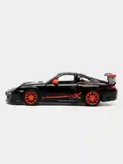 Черный 2010 Porsche 911 GST RS KINSMART KT5352D