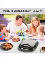 Вафельница для корн-догов GFGRIL GFW-033, сосисочница, приготовление хот-догов
