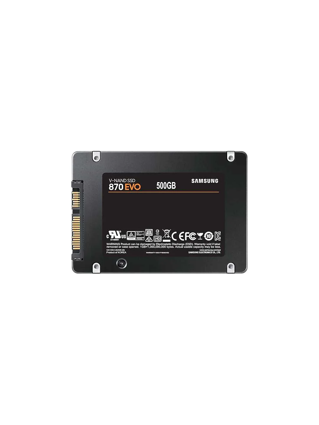 SSD накопитель Samsung 870 EVO MZ-77E500BW 500ГБ, 2.5", SATA III, SATA