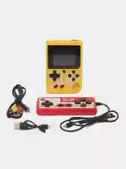Желтый портативная игровая приставка Sup game Plus, 400 в 1, с джойстиком, карманный геймпад