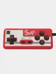 Желтый портативная игровая приставка Sup game Plus, 400 в 1, с джойстиком, карманный геймпад