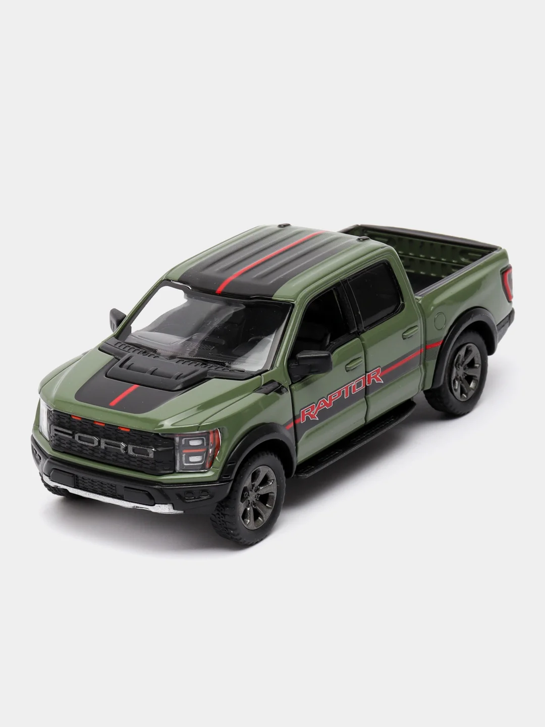 Зеленый 2022 Ford F-150 Raptor Livery Edition 1:46 KT5436DF