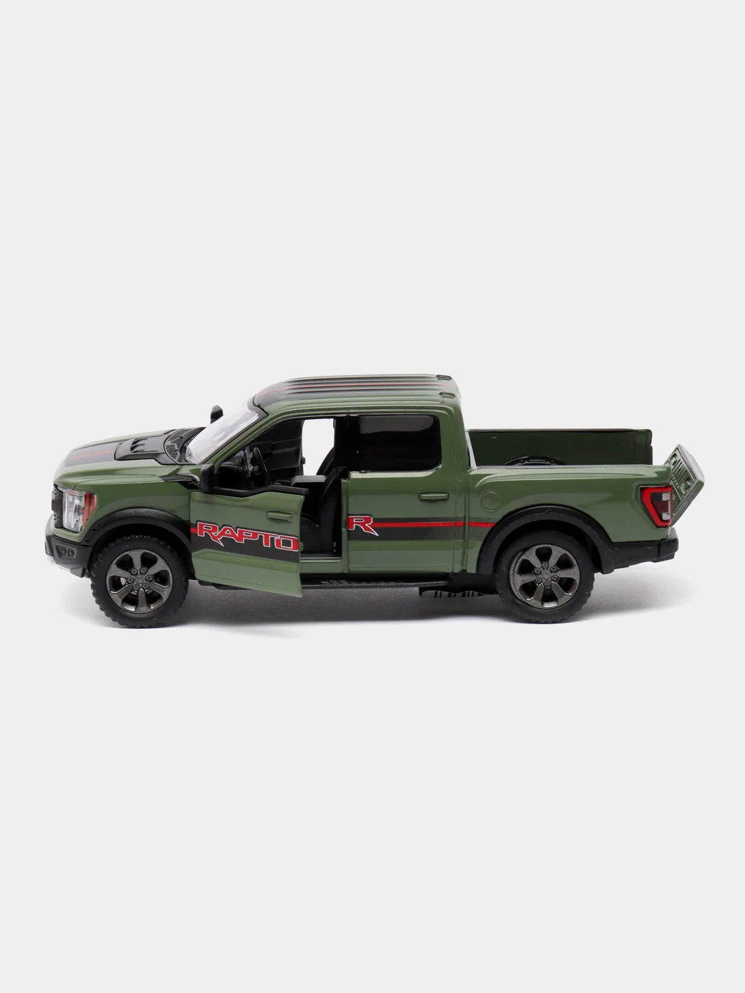 Зеленый 2022 Ford F-150 Raptor Livery Edition 1:46 KT5436DF