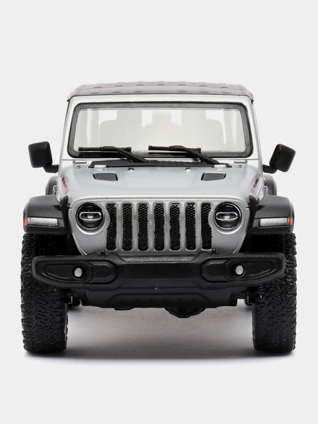 Серебряный 2018 Jeep Wrangler Rubicon 4x4 with Top 1:34 KT5412DK
