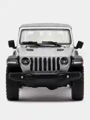 Серебряный 2018 Jeep Wrangler Rubicon 4x4 with Top 1:34 KT5412DK