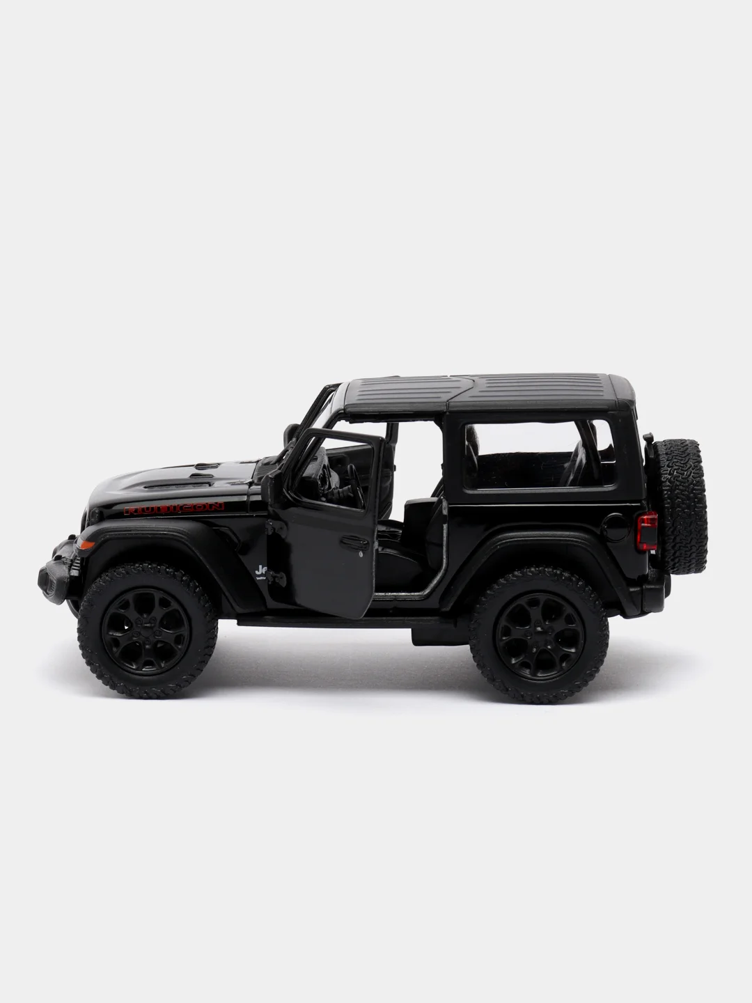 Серый 2018 Jeep Wrangler Rubicon 4x4 with Top 1:34 KT5412DK