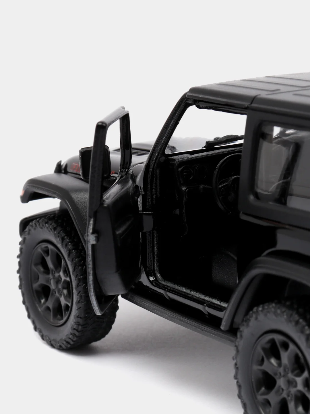 Серый 2018 Jeep Wrangler Rubicon 4x4 with Top 1:34 KT5412DK