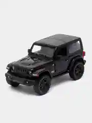 Черный 2018 Jeep Wrangler Rubicon 4x4 with Top 1:34 KT5412DK