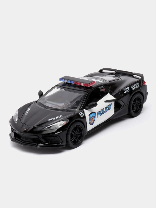 Металлическая машинка Kinsmart 1:36 Chevrolet Corvette Stingray C8 KT5432DP