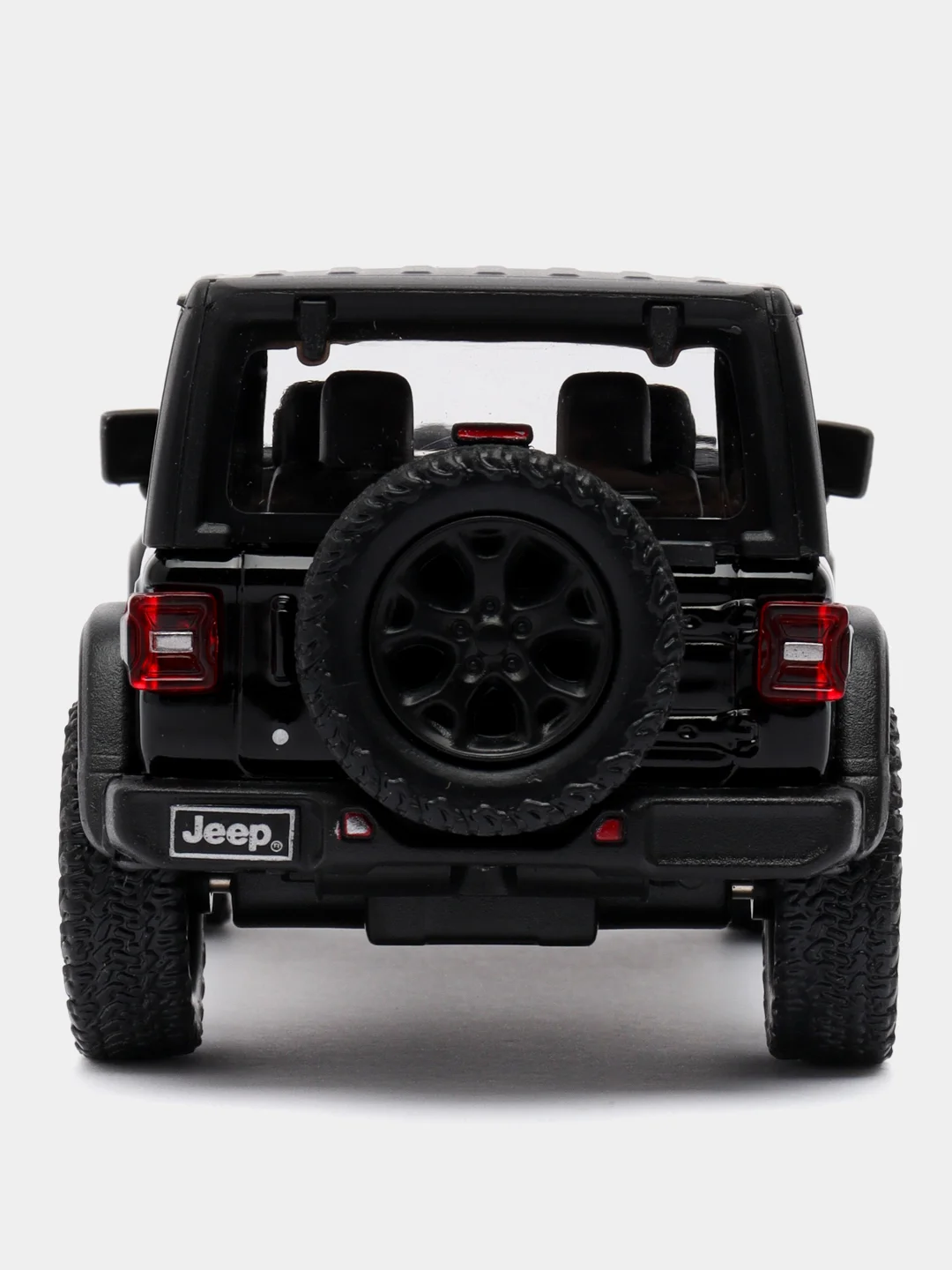 Серый 2018 Jeep Wrangler Rubicon 4x4 with Top 1:34 KT5412DK