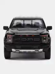 Черный машинка металлическая Kinsmart 1:46 2022 Ford F-150 Raptor Livery Edition KT5436D