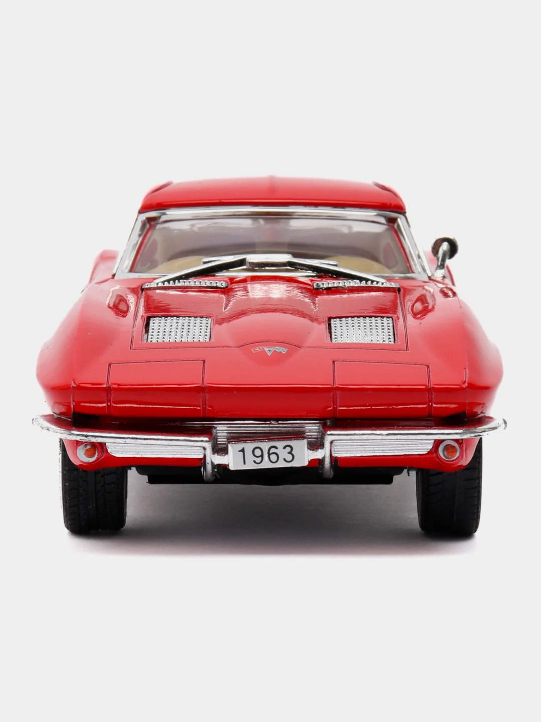 Красный машина металлическая Kinsmart 1963 CORVETTE STING RAY KT5358D