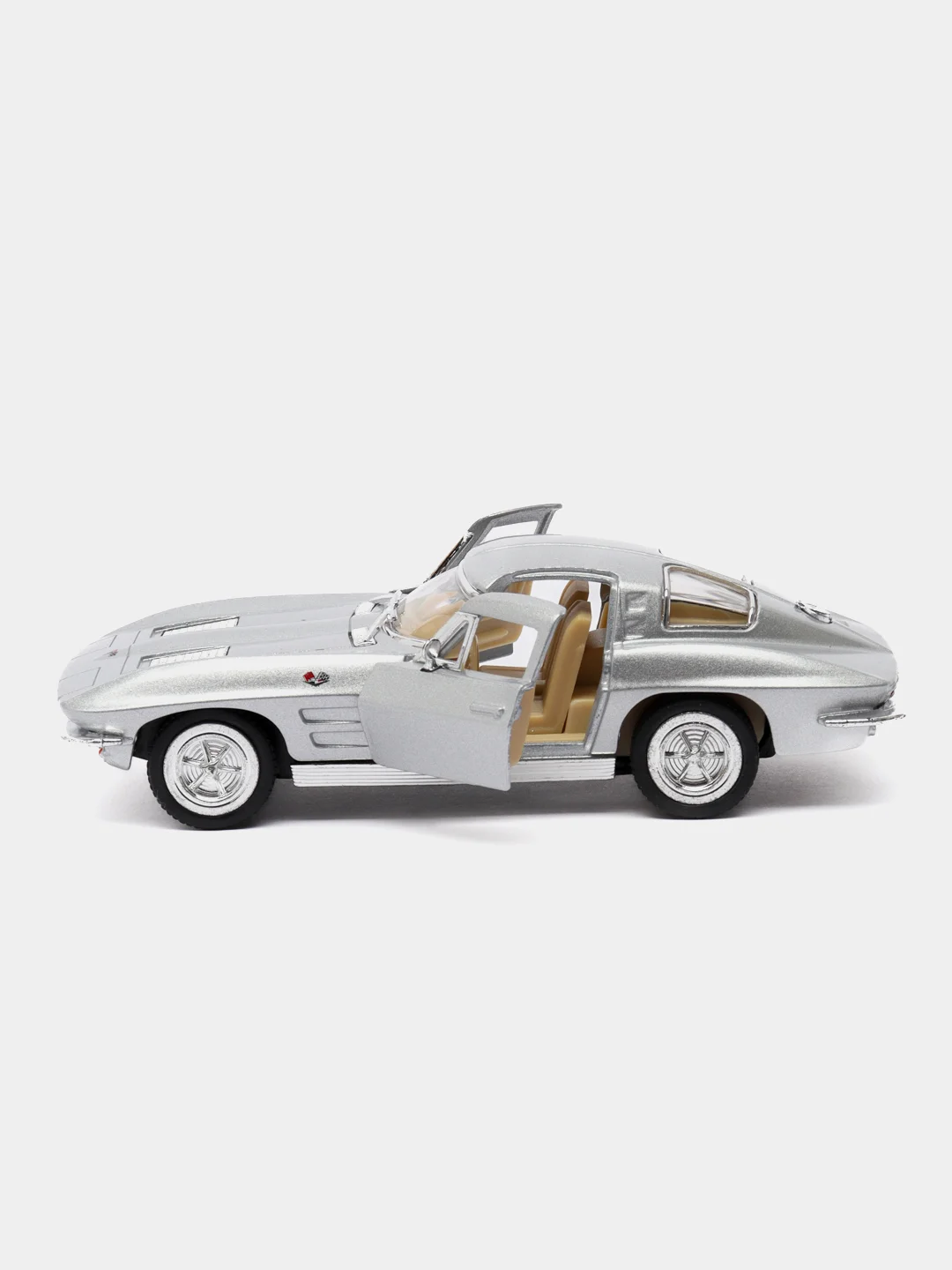 Красный машина металлическая Kinsmart 1963 CORVETTE STING RAY KT5358D