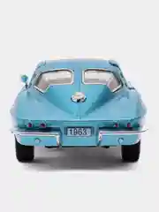 Синий машина металлическая Kinsmart 1963 CORVETTE STING RAY KT5358D