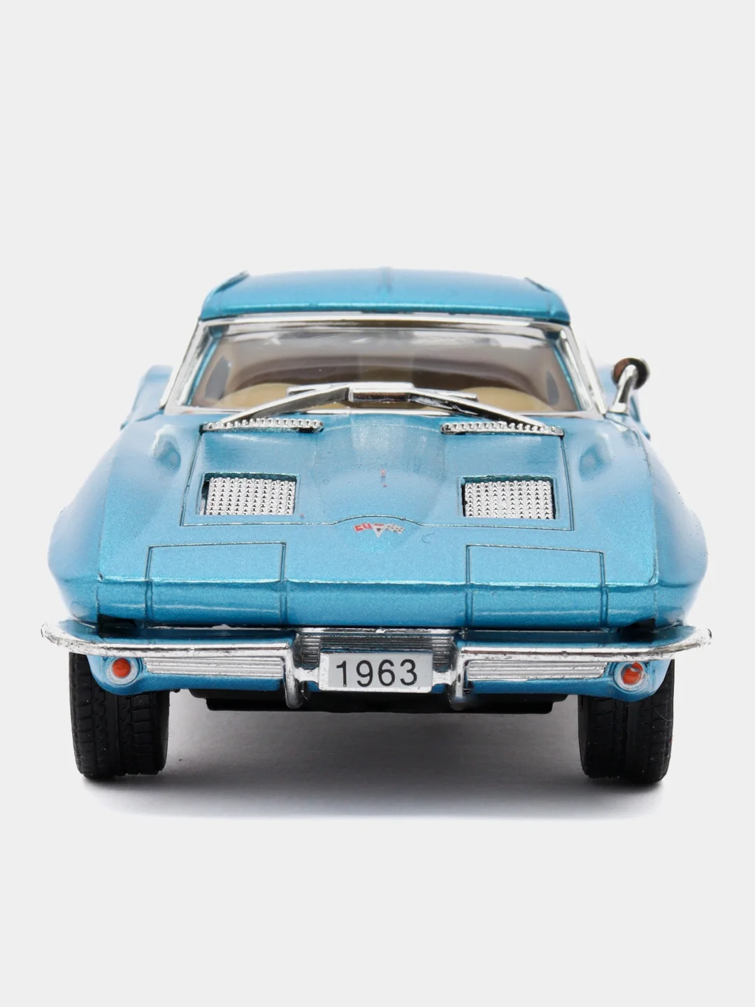 Синий машина металлическая Kinsmart 1963 CORVETTE STING RAY KT5358D