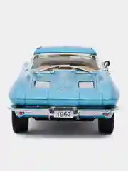 Синий машина металлическая Kinsmart 1963 CORVETTE STING RAY KT5358D