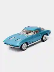 Синий машина металлическая Kinsmart 1963 CORVETTE STING RAY KT5358D