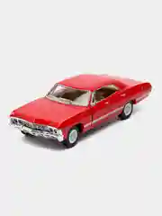 Красный машина металлическая Kinsmart Chevrolet Impala 1967. 1:43 KT5418D