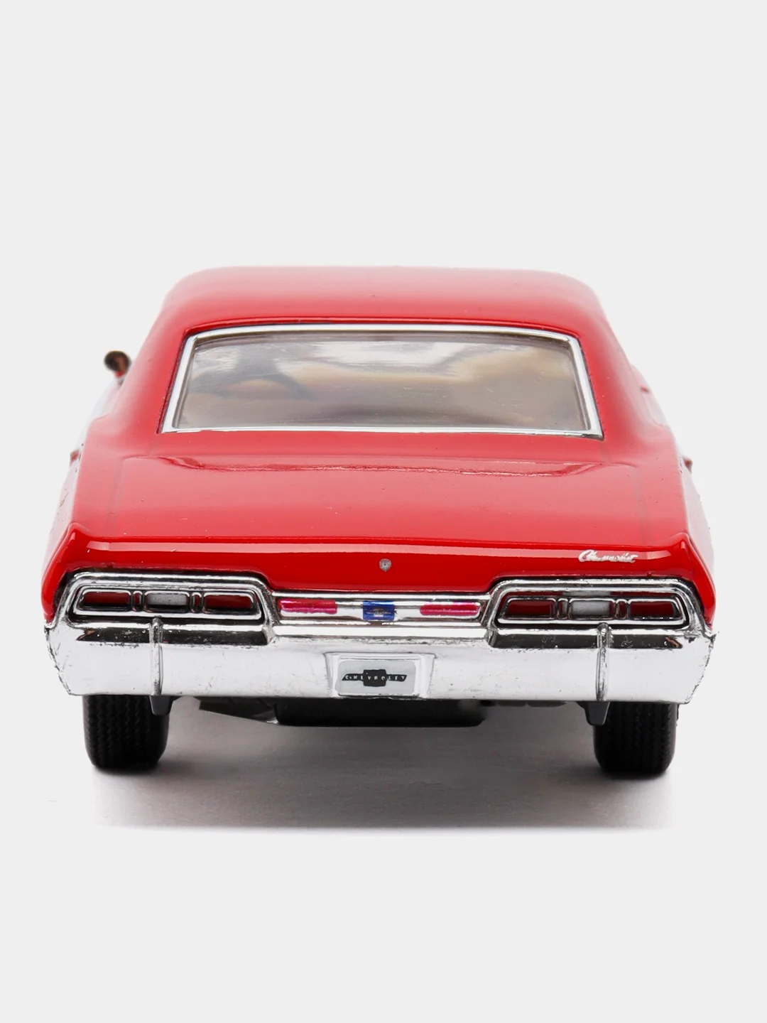 Красный машина металлическая Kinsmart Chevrolet Impala 1967. 1:43 KT5418D
