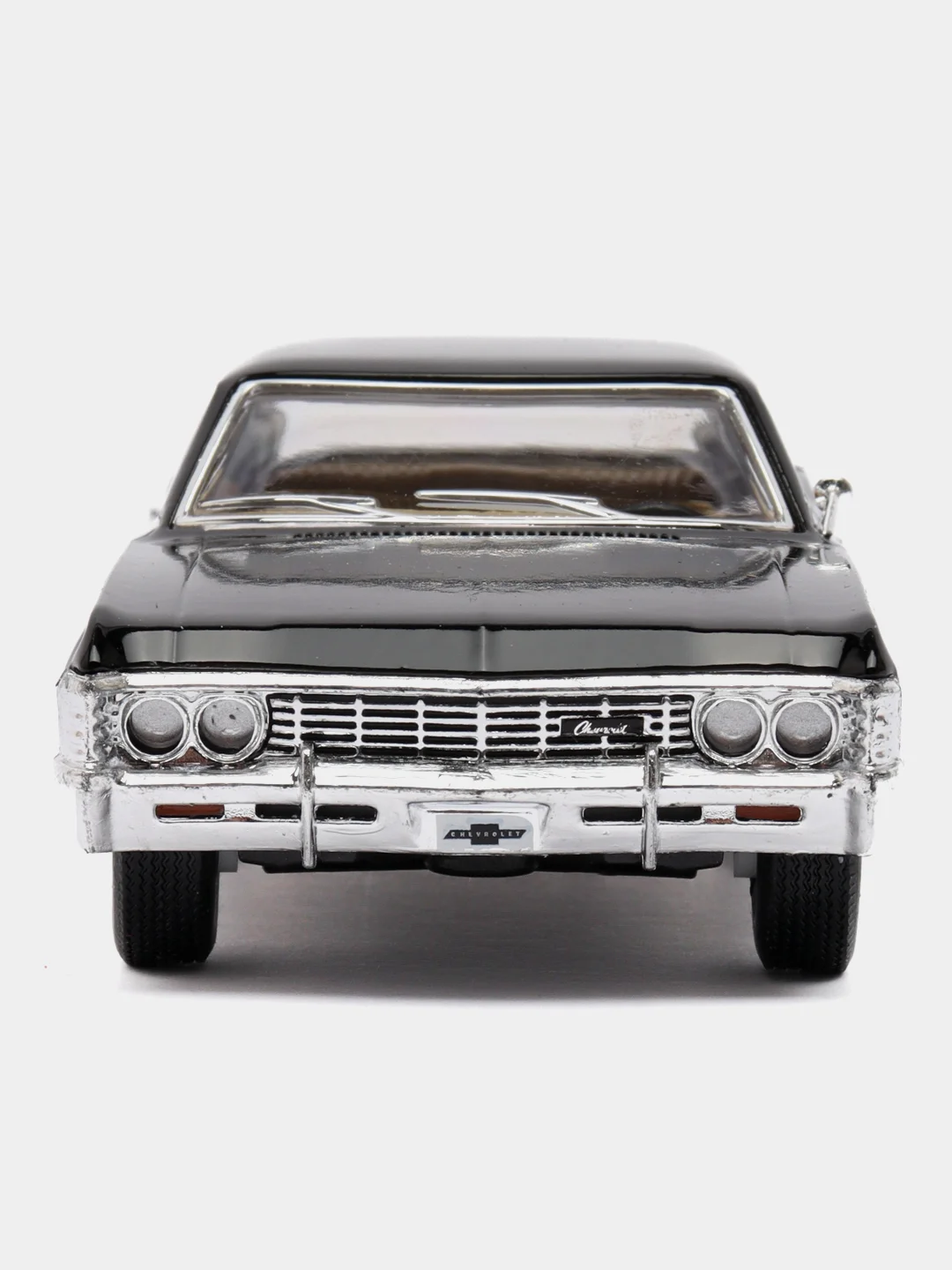 Синий машина металлическая Kinsmart Chevrolet Impala 1967. 1:43 KT5418D