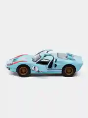 Голубой металлическая машинка 1:32 1966 Ford GT40 MKII KT5427D KT5427DF