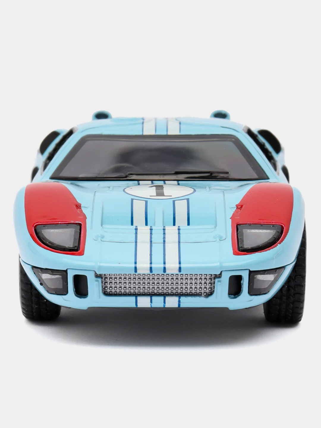 Голубой металлическая машинка 1:32 1966 Ford GT40 MKII KT5427D KT5427DF