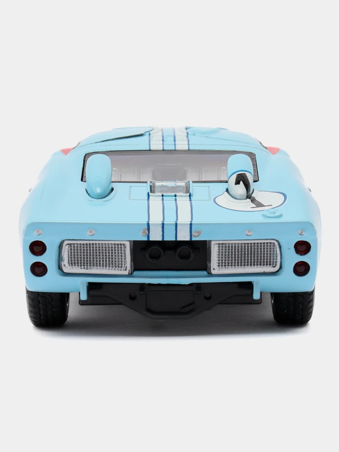 Голубой металлическая машинка 1:32 1966 Ford GT40 MKII KT5427D KT5427DF