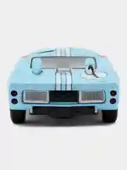 Голубой металлическая машинка 1:32 1966 Ford GT40 MKII KT5427D KT5427DF
