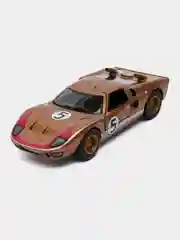 Горчичный металлическая машинка 1:32 1966 Ford GT40 MKII KT5427D KT5427DF