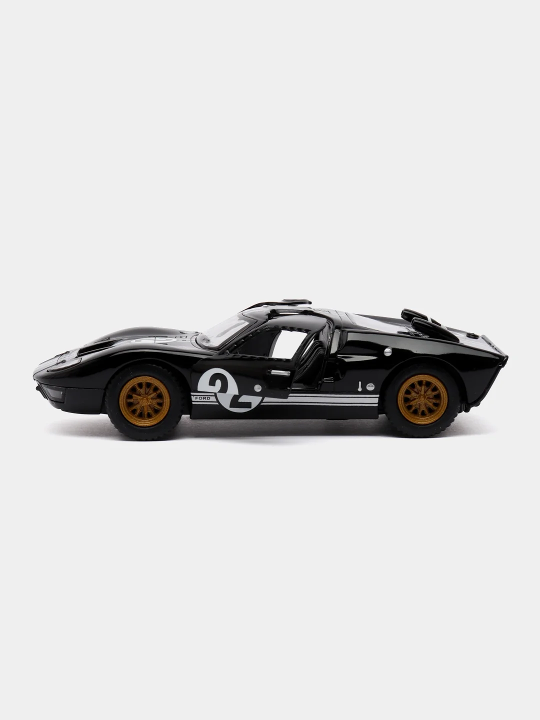 Хром металлическая машинка 1:32 1966 Ford GT40 MKII KT5427D KT5427DF