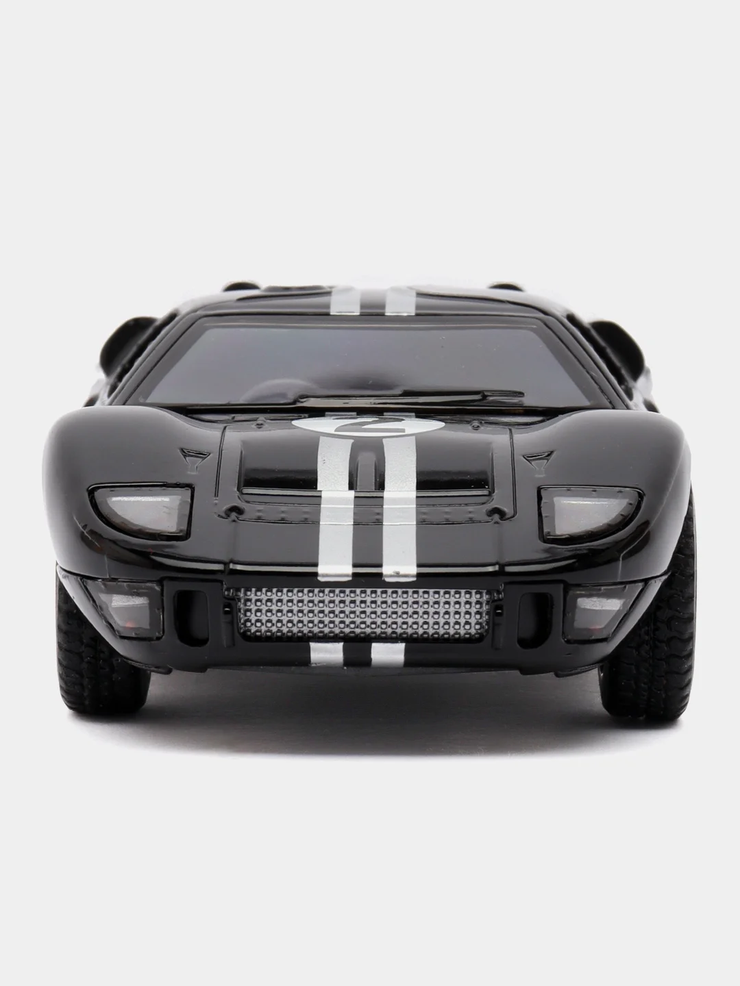 Хром металлическая машинка 1:32 1966 Ford GT40 MKII KT5427D KT5427DF