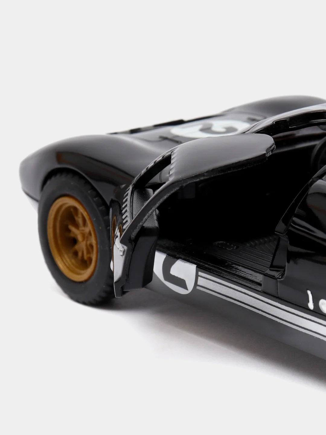Хром металлическая машинка 1:32 1966 Ford GT40 MKII KT5427D KT5427DF