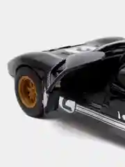 Хром металлическая машинка 1:32 1966 Ford GT40 MKII KT5427D KT5427DF
