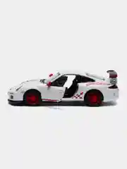 Белый 2010 Porsche 911 GST RS KINSMART KT5352D